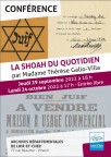 La Shoah du quotidien : conférence de Thérèse Gallo-Villa