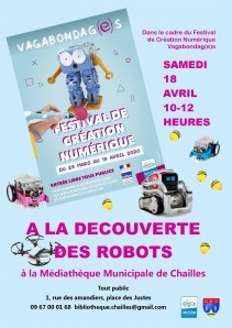 [ANNULE] Chailles : à la découverte des robots