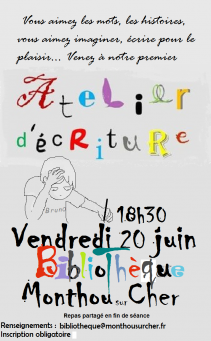 Atelier d'écriture