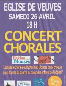 CONCERT CHORALES RYTH'M AND BLOUSES ET ESCAPADE