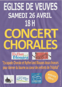 CONCERT CHORALES RYTH'M AND BLOUSES ET ESCAPADE