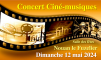 Concert Ciné-musiques 2024