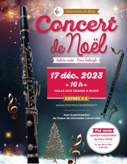 Concert de Noël de l'Harmonie de Blois
