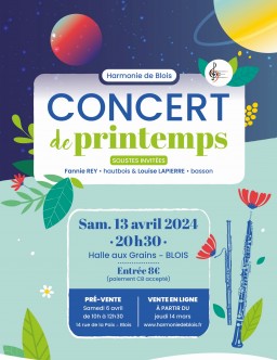 Concert de printemps de l'Harmonie de Blois