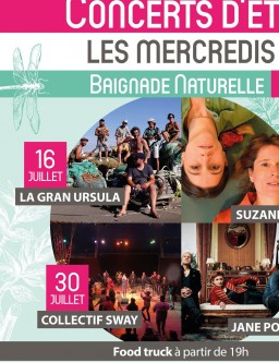 Concerts d'été à la baignade du Grand Chambord