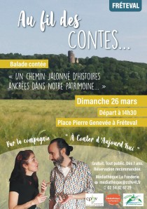 Fréteval : Balade contée "Au fil des contes"