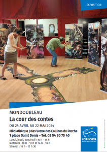 Mondoubleau : exposition interactive La cour des contes