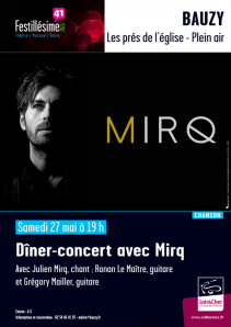 Dîner-concert avec Mirq