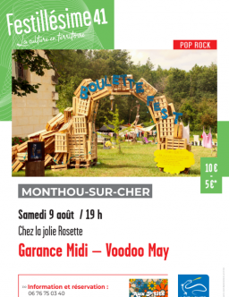 Garance Midi – Voodoo May Dans le cadre du Boulette Fest