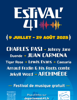 Estival'41 : concerts gratuits dans le Loir-et-Cher