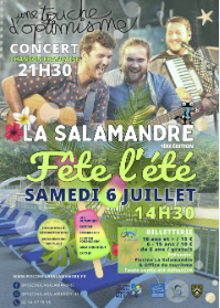 LA SALAMANDRE FETE L'ETE