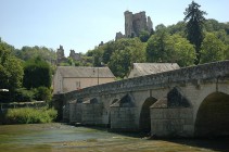 Pont sur le Loir à Lavardin