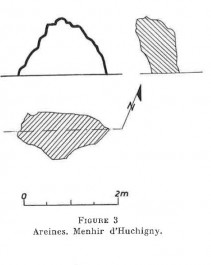 Menhir d'Huchigny ou de la Grosse Pierre