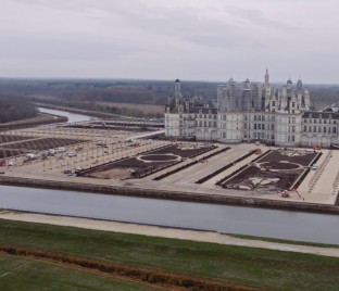 Restauration des jardins à la française de Chambord