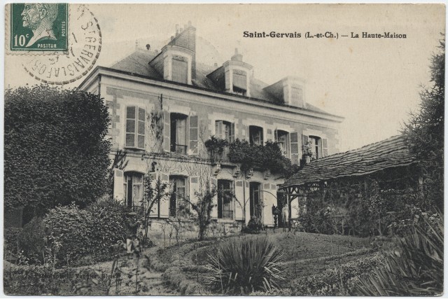 Saint-Gervais-la Forêt.- La Haute-Maison.- 6 Fi 212/3. AD41