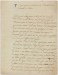 Copie du procès-verbal de M. Blanchard à sa descente de ballon, ca. 1800. Page 1. AD41 4 M 247