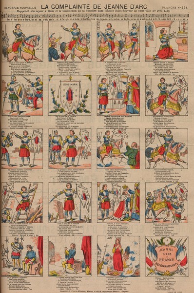 La complainte de Jeanne d’Arc. AD 41, 210 PER 1894