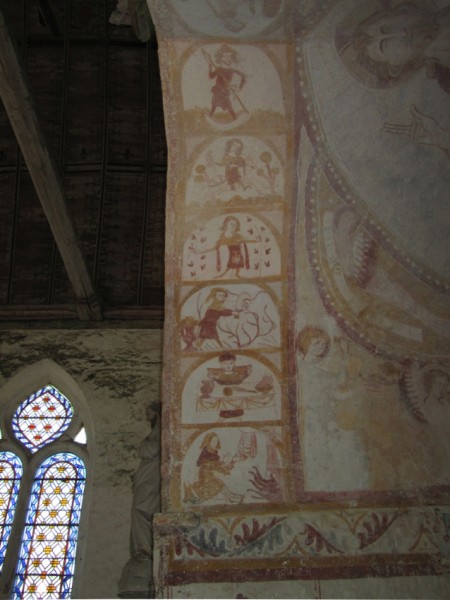 Les travaux des mois, église Saint-Martin de Sargé-sur-Braye. Mois de janvier à juin. AD41/CAOA41. 