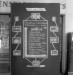 Blois.- Bureau des renseignements de la gare, tableau des « circuits des châteaux en autocar », 1962.- Jean-François Doré.- 171 Fi 497/18