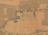 Plan général établi dans le cadre du règlement d’eau du moulin Saint-Pierre de Lamotte sur la commune de Vendôme, 16 août 1862. Agrandissement sur la zone de la sous-préfecture. ADLC 1991 W 11.