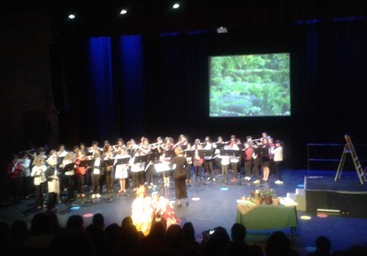 Pratique amateurs - "Annie Choche s'accorche" le 2012-04-10 par les élèves des écoles de musique de Romorantin, Mer et Vineuil-Saint-Claude.