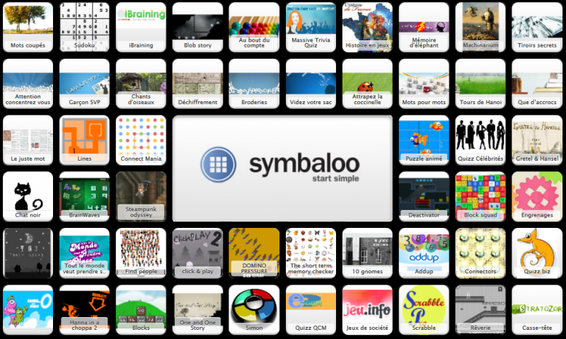 Sélection de jeux d'entrainement cérébral