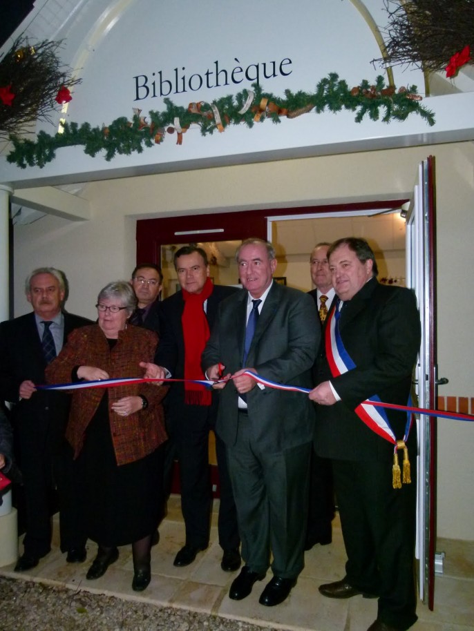 Inauguration bibliothèque La Pagerie à La Ferté Beauharnais 01
