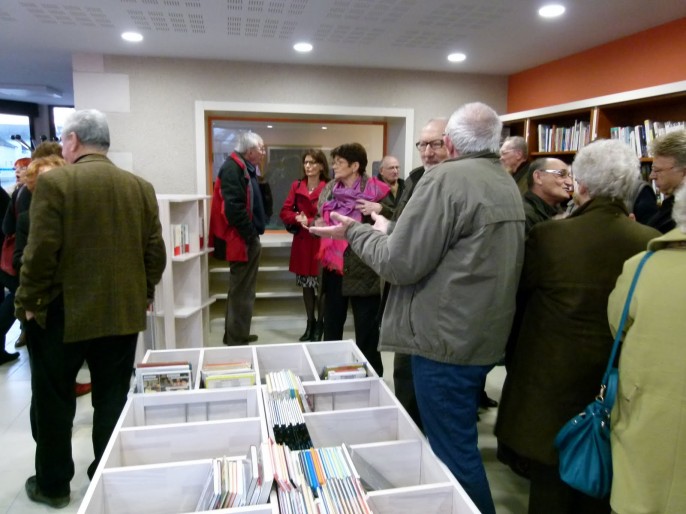 Inauguration de la bibliothèque de la Chapelle Vendômoise 01
