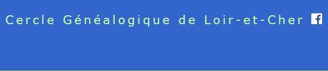 Cercle Généalogique de Loir-et-Cher