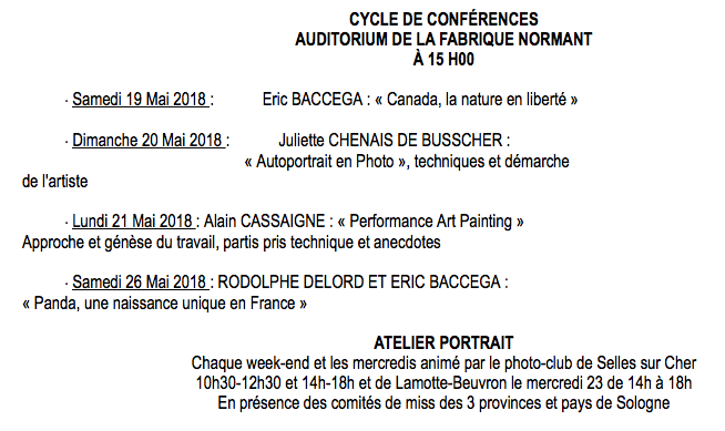 conférences