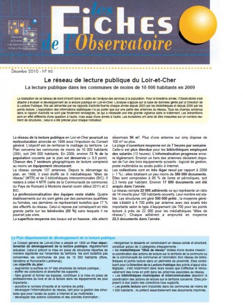 couverture observatoire 41
