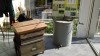 Exposition "Abeilles" : exemple d'objets (ruche, etc.)