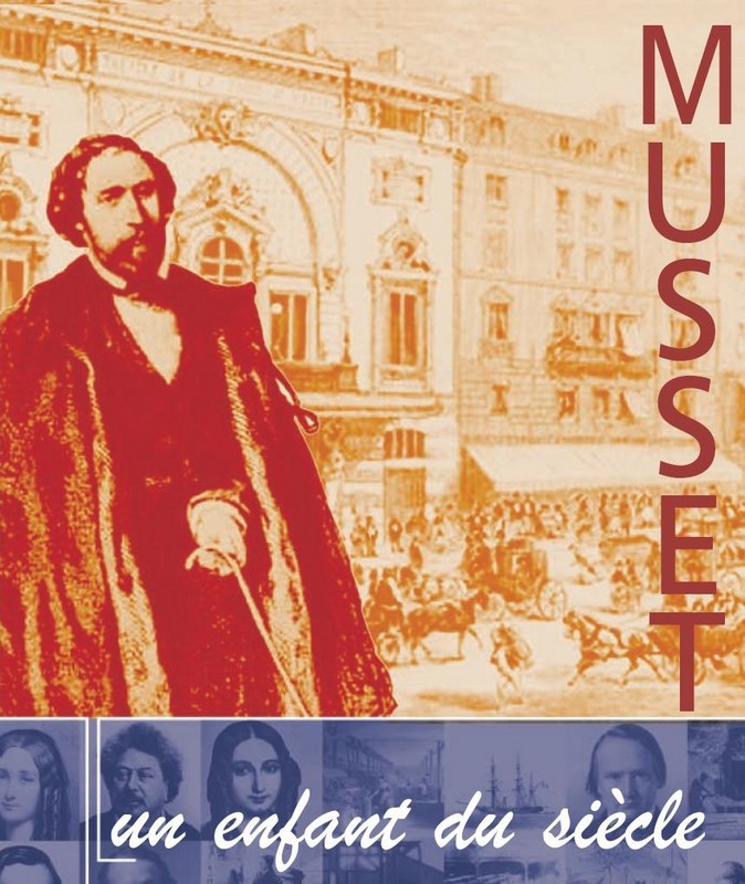 Extrait d'un panneau de l'exposition "Musset, un enfant du siècle".