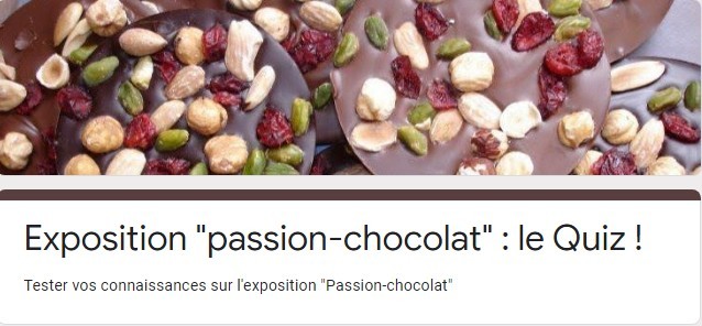 Visuel quiz chocolat