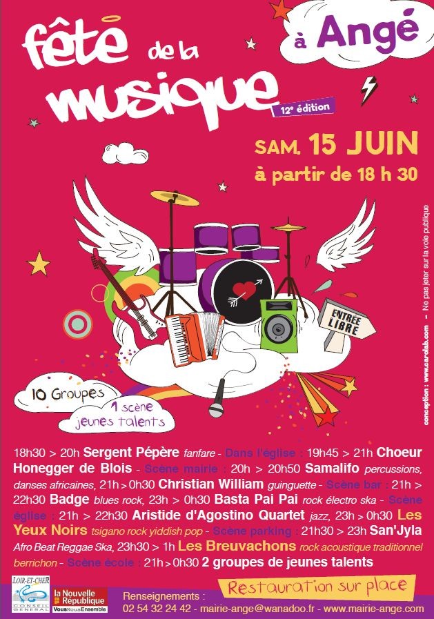 Fête musique Angé