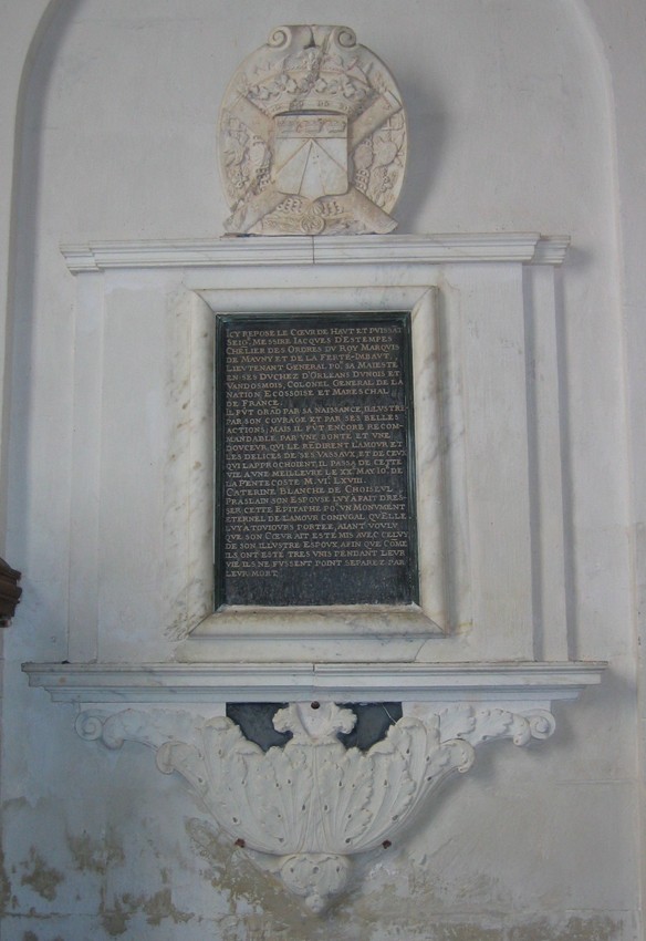 La Ferté-Imbault 3 Epitaphe de Jacques d'Estampes