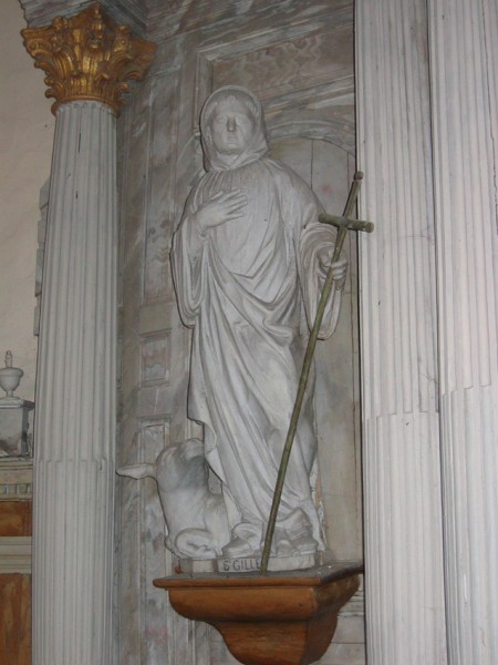 La Fontenelle 6 Statue saint Gilles