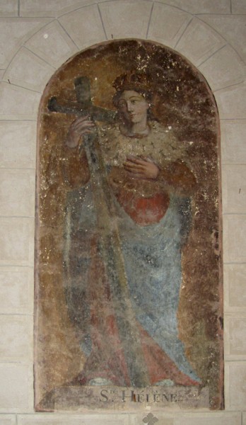 Le Plessis-Dorin 4 Peinture murale de sainte Hélène