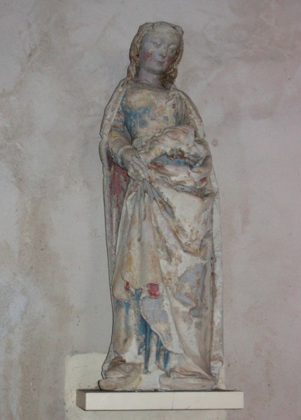 Lunay 4 Statue Vierge à l'Enfant