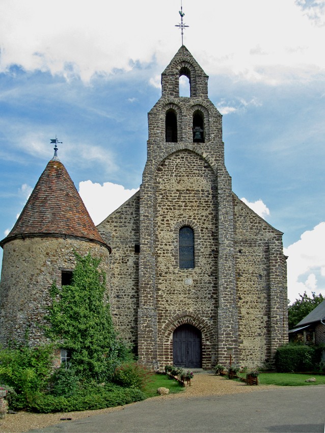 Arville, l'église Notre-Dame. Photo AD41 / CAOA41.