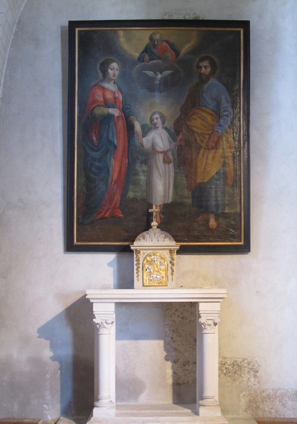 14 Tableau Ste Famille chapelle nord