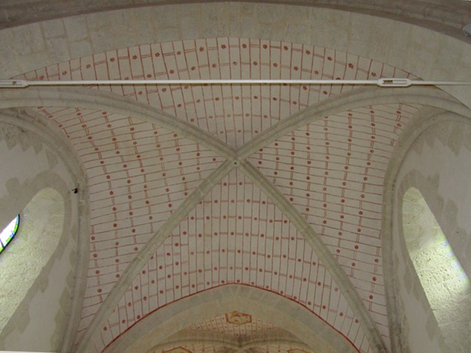Villeherviers fresques au plafond 2
