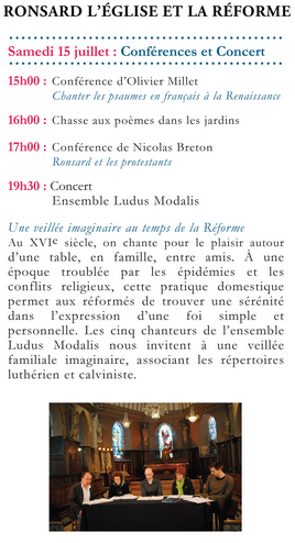 Programme 2017 - Site des Rendez-vous de La Possonnière.