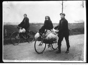 Réfugiés bicyclettes