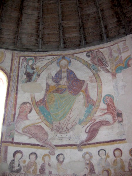 Saint-Jacques-des-Guérets 3 Christ en Majesté