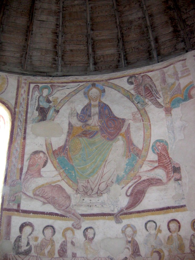 Saint-Jacques-des-Guérets 3 Christ en Majesté
